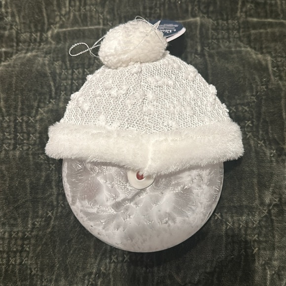 Stony Creek Glass Snowmen Ornaments & Plug-in Light Snowman Glass Lamp - NWT - Picture 11 of 13